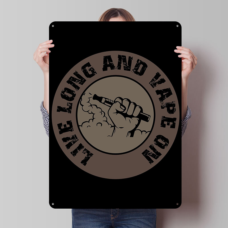 Desk Setup Designer - Affiches en fer blanc pour Ecig,