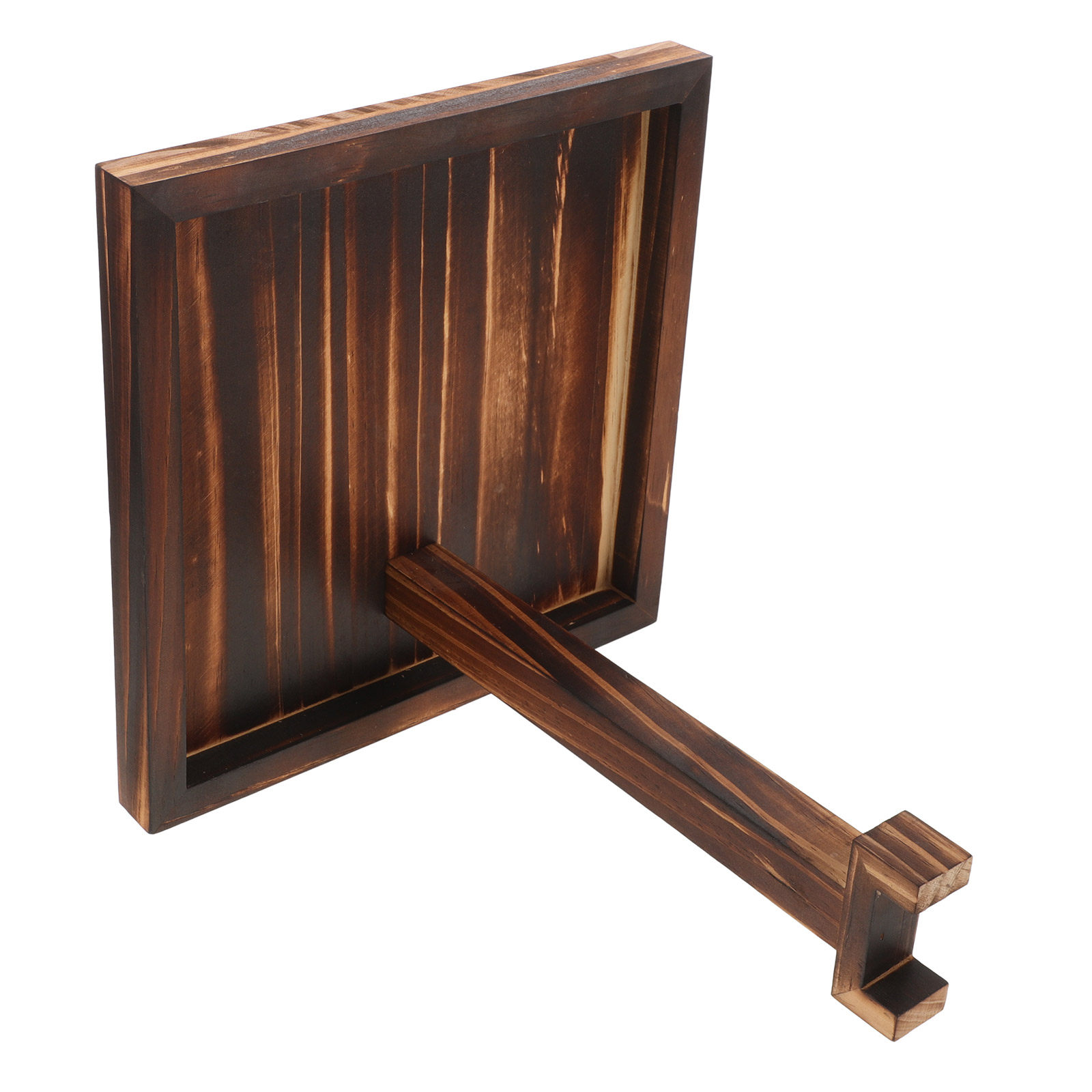 Desk Setup Headphone Stand - Support pour casque en bois massif,