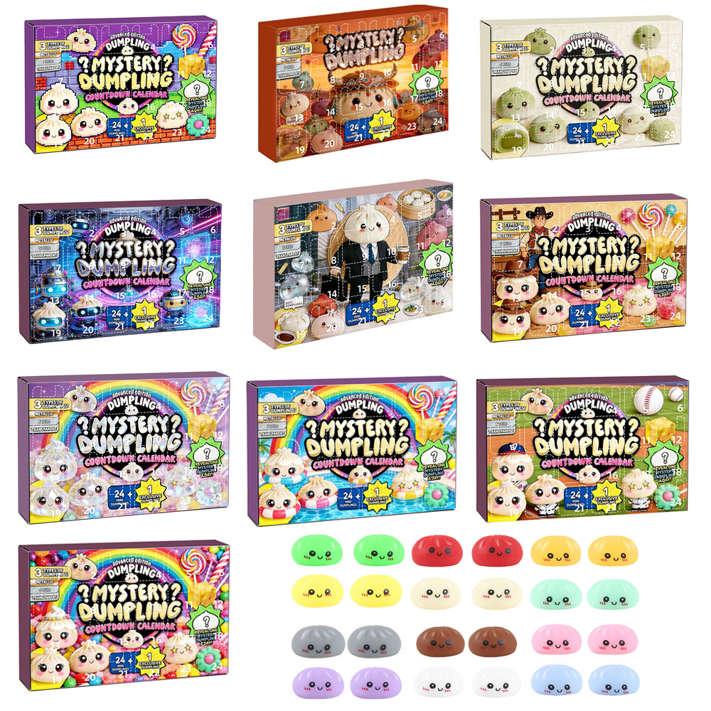 Desk Setup Kids - Calendrier de l'Avent Surprise Dumpling Blind