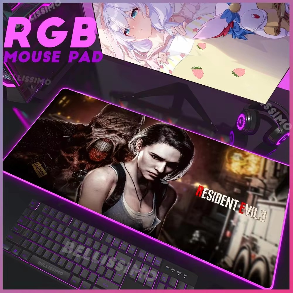 Desk Setup Rgb - Tapis de souris de jeu RGB