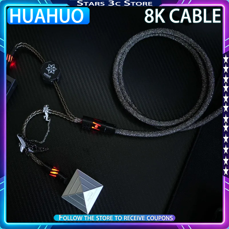 Desk Setup Rgb - Clavier Huahuo Pro 8K à axe