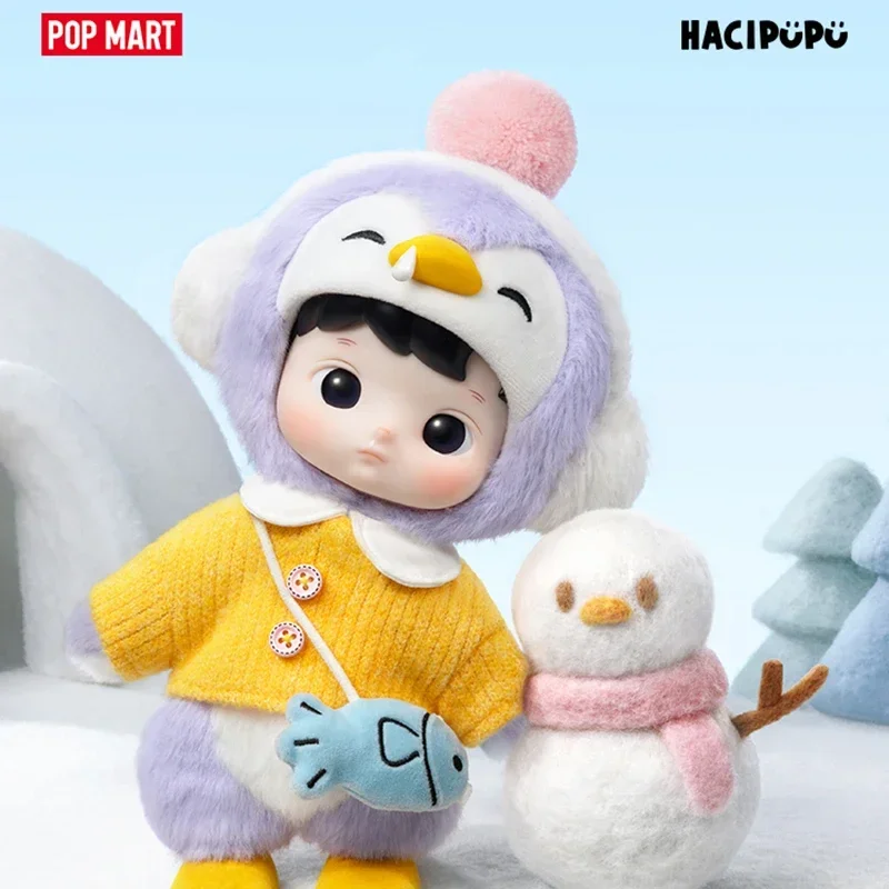 Desk Setup Kawaii - POP MART HACIPUPU Pingouin 1/8 Série