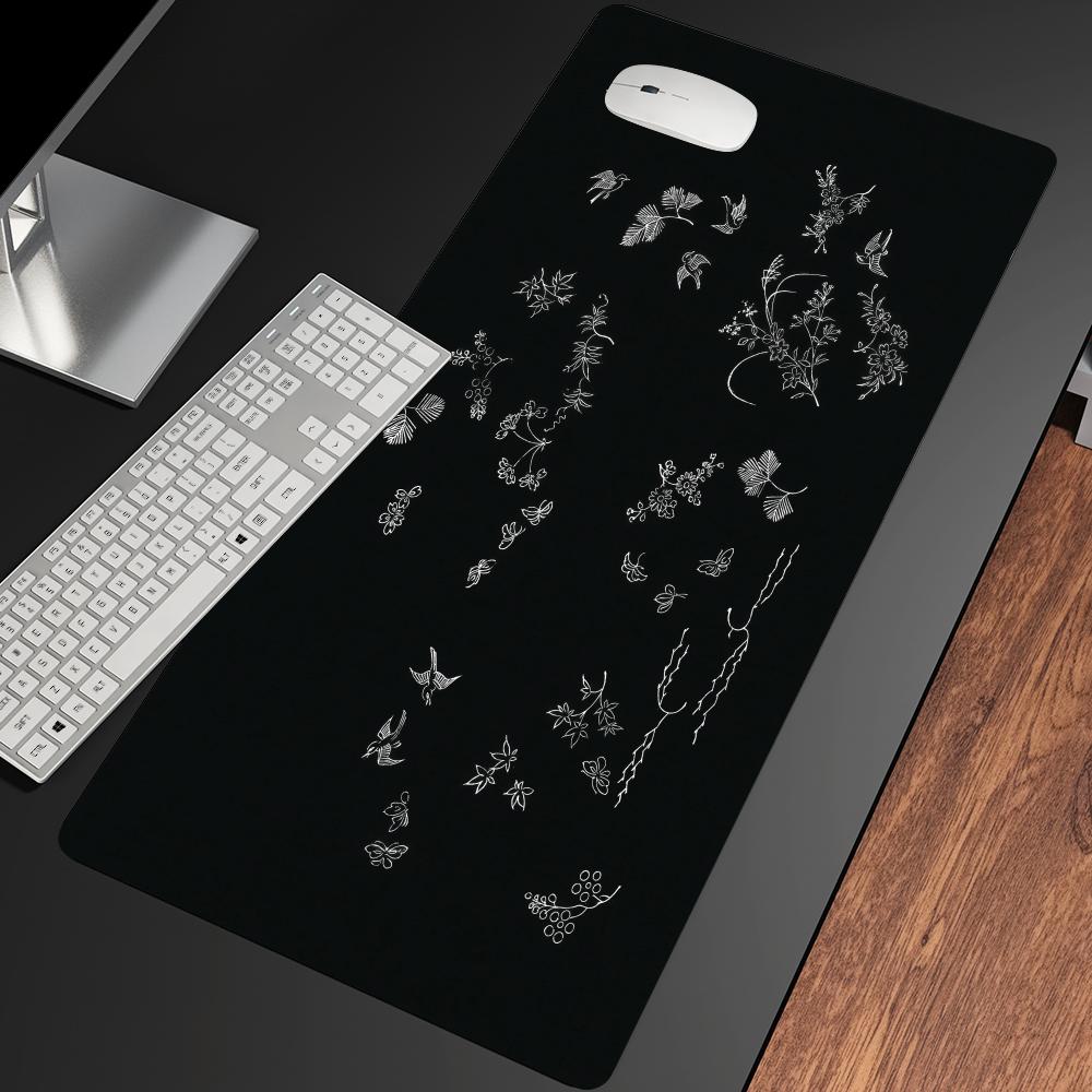 Desk Setup With Plants - Tapis de souris Plant Bird Speed,