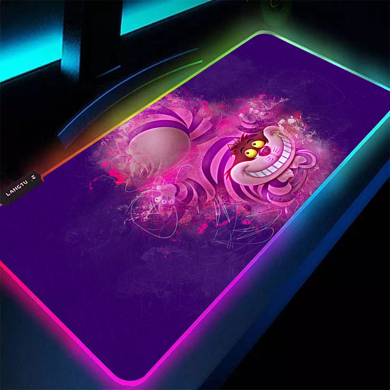 Desk Setup Rgb - Grand tapis de souris RGB A-Alices