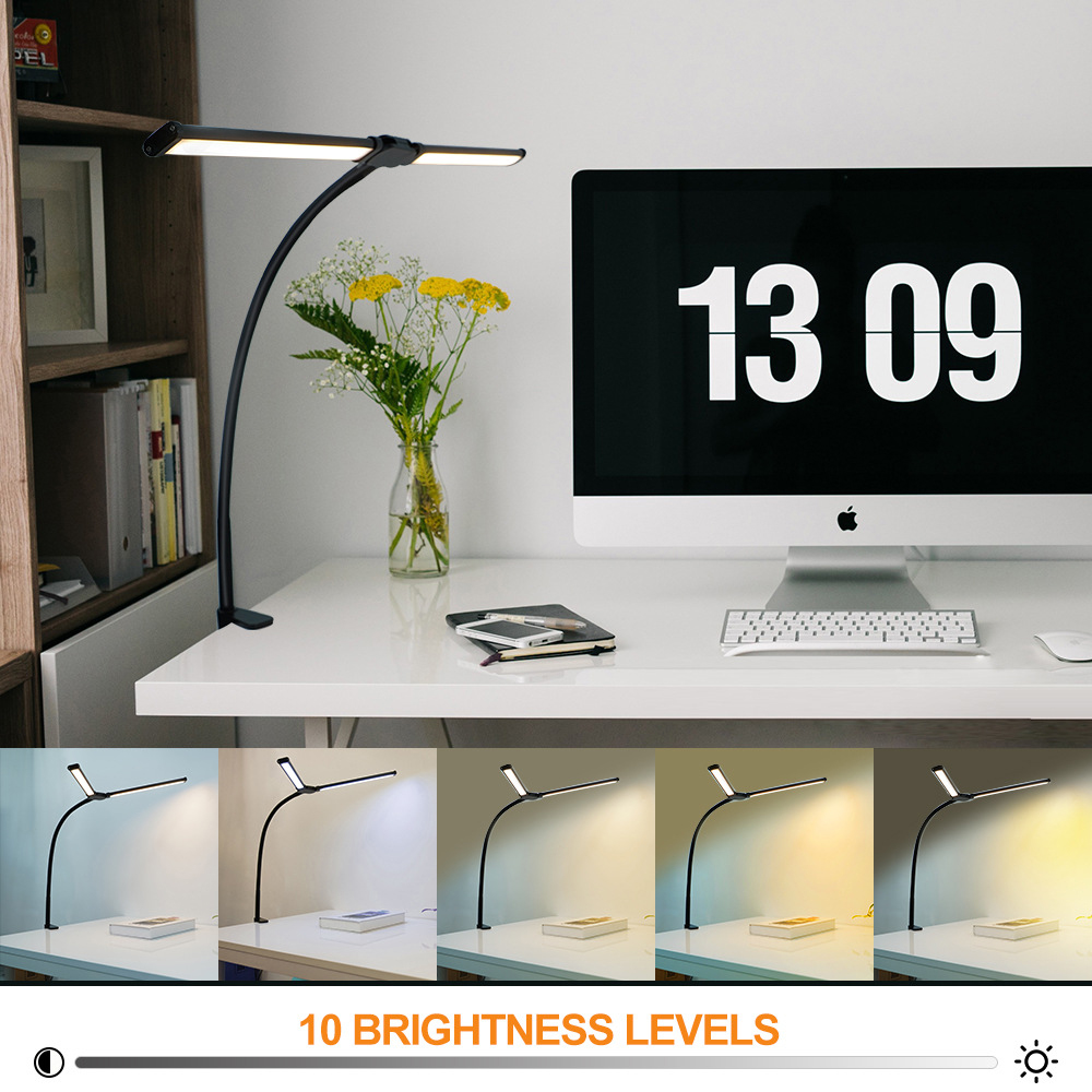 Lampe de bureau LED à clip en  - Desk Setup Office avis et prix