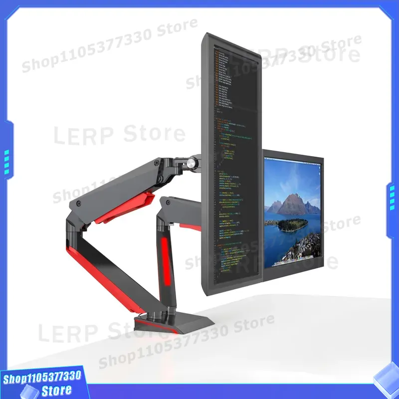 Support de bureau double écran - Desk Setup Dual Monitor avis et prix