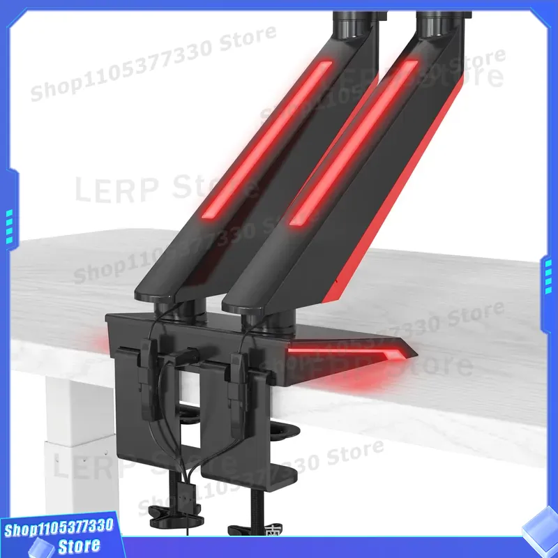Support de bureau double écran - Desk Setup Dual Monitor avis et prix