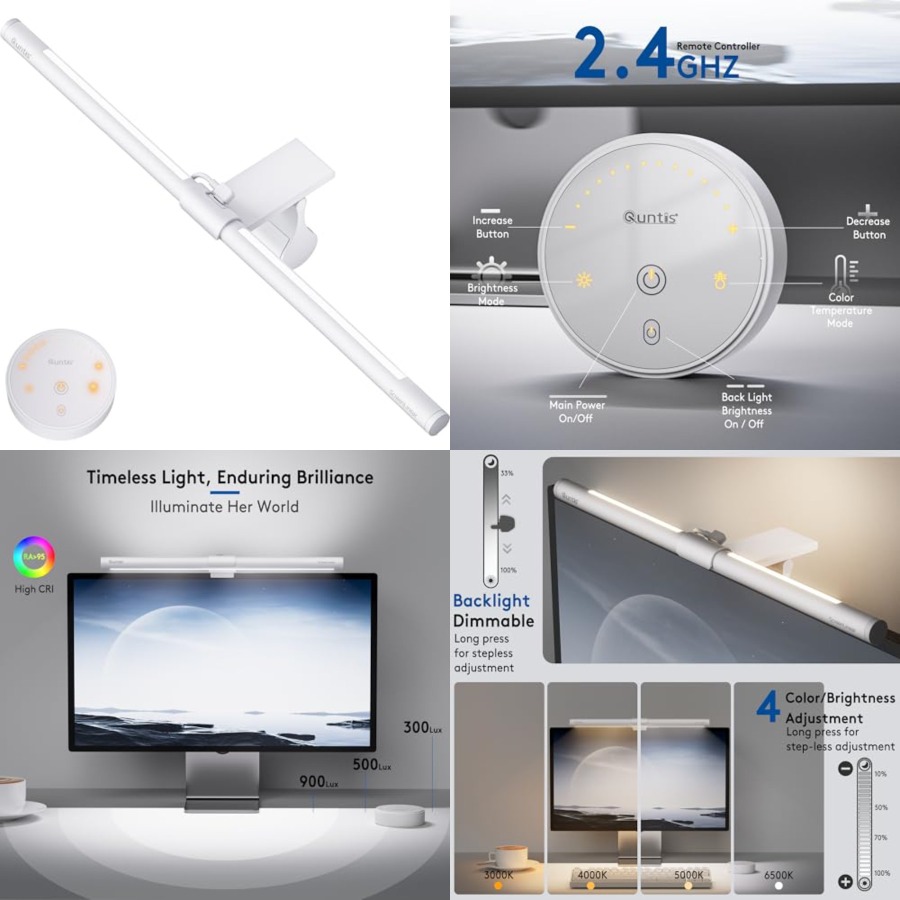 Barre lumineuse pour moniteur  - Desk Setup Office avis et prix