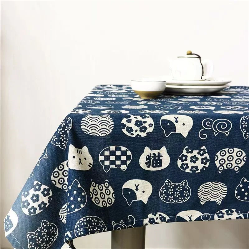Ins nappe coton lin Art japona - Desk Setup Wallpaper avis et prix