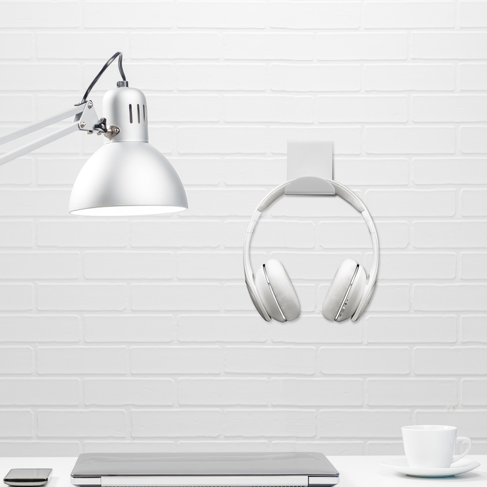 2 pièces, support mural minima - Desk Setup Headphone Stand avis et prix
