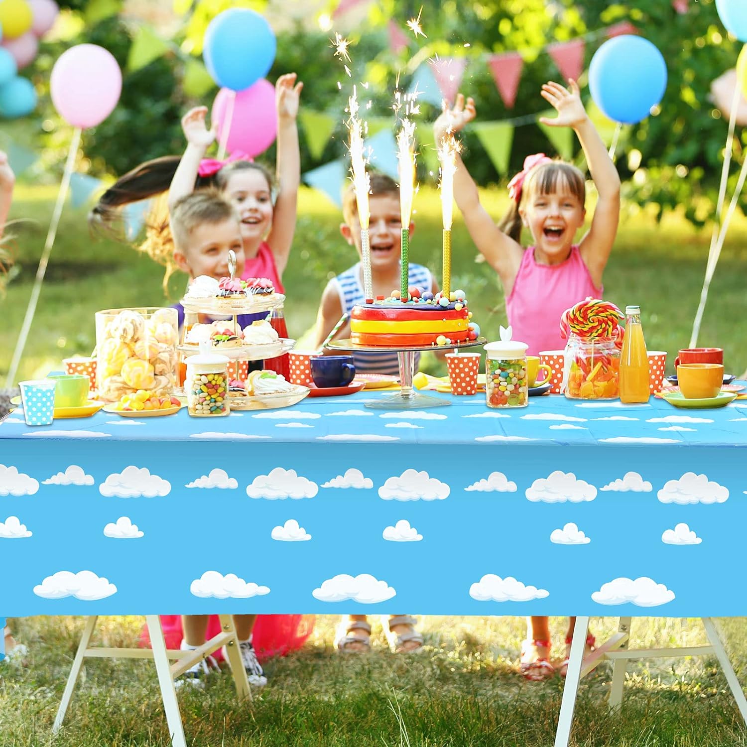 Nappe de table à thème d'anniv - Desk Setup Kids avis et prix