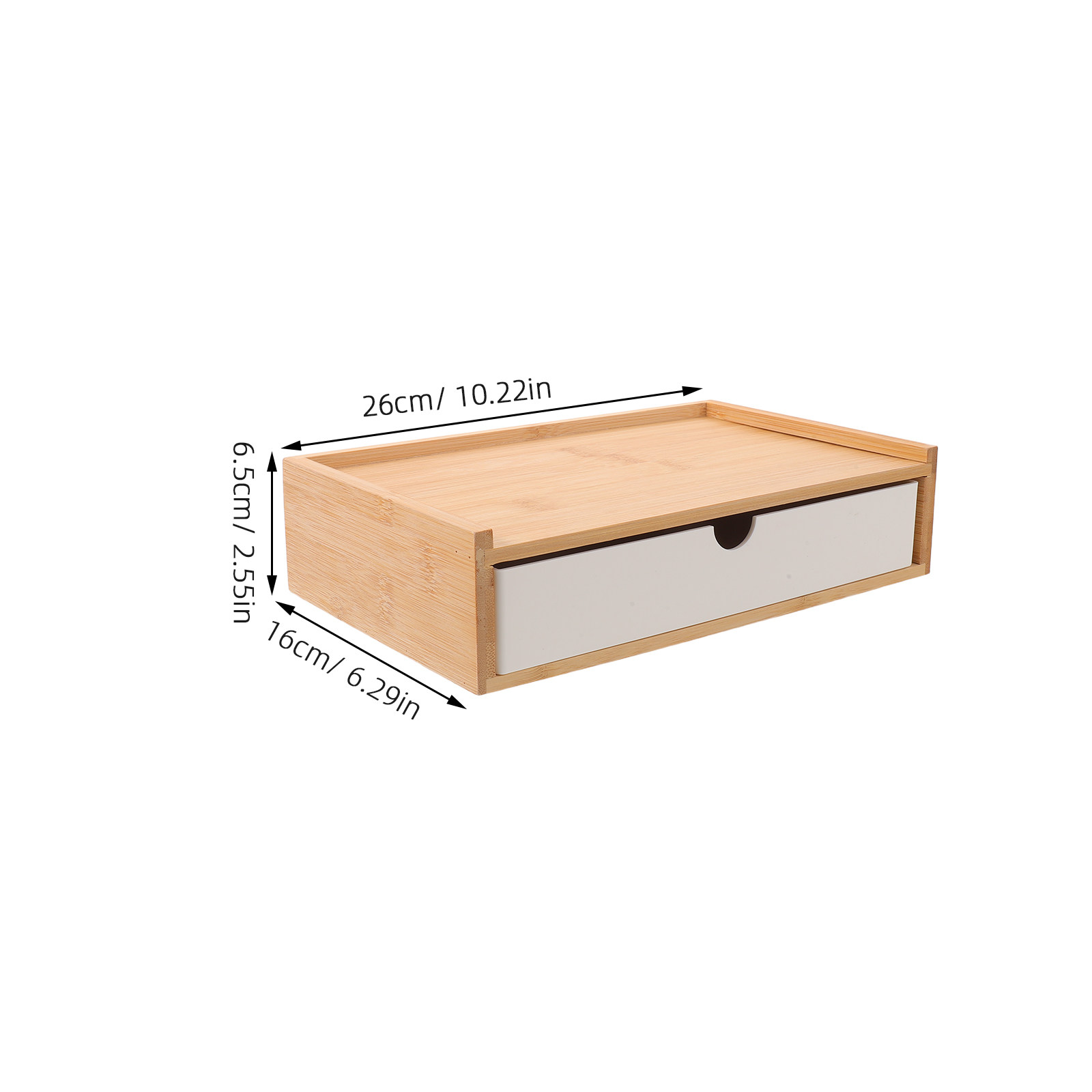 Organisateur de bureau en bamb - Drawer Organizer Bamboo avis et prix