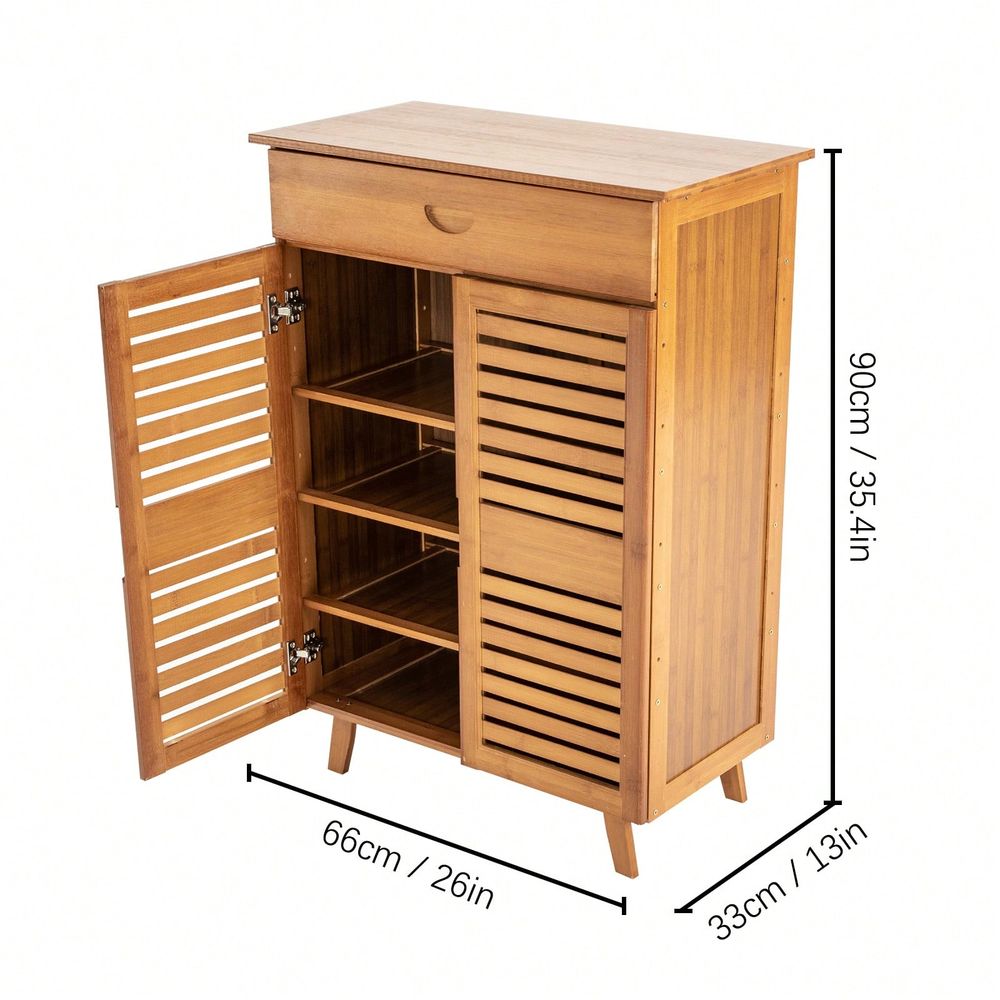 Armoire à chaussures en bambou - Drawer Organizer Bamboo avis et prix