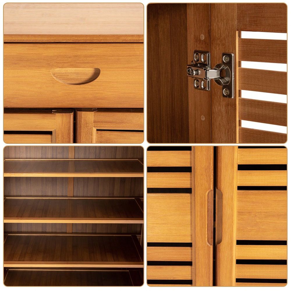 Armoire à chaussures en bambou - Drawer Organizer Bamboo avis et prix