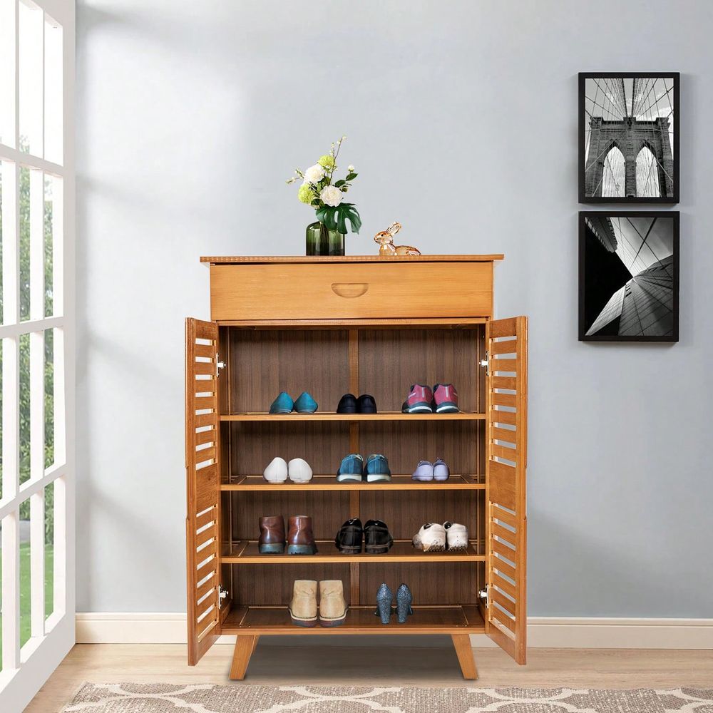 Armoire à chaussures en bambou - Drawer Organizer Bamboo avis et prix