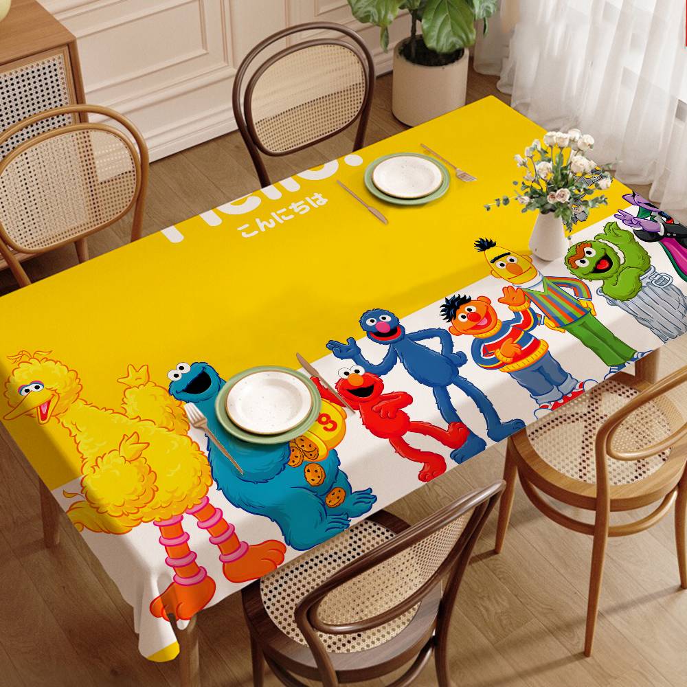 Nappe à thème Sesame Street, n - Desk Setup Wallpaper avis et prix