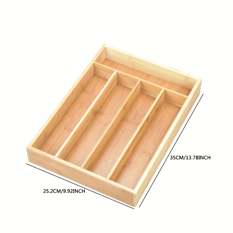 Organisateur de tiroir de cuis - Drawer Organizer Bamboo avis et prix