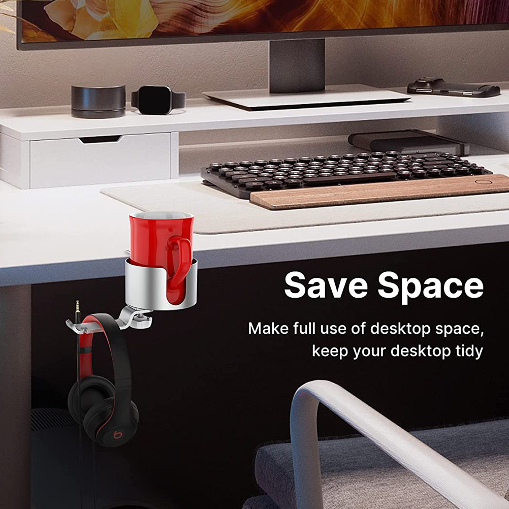 Support de casque et porte-gob - Desk Setup Headphone Stand avis et prix