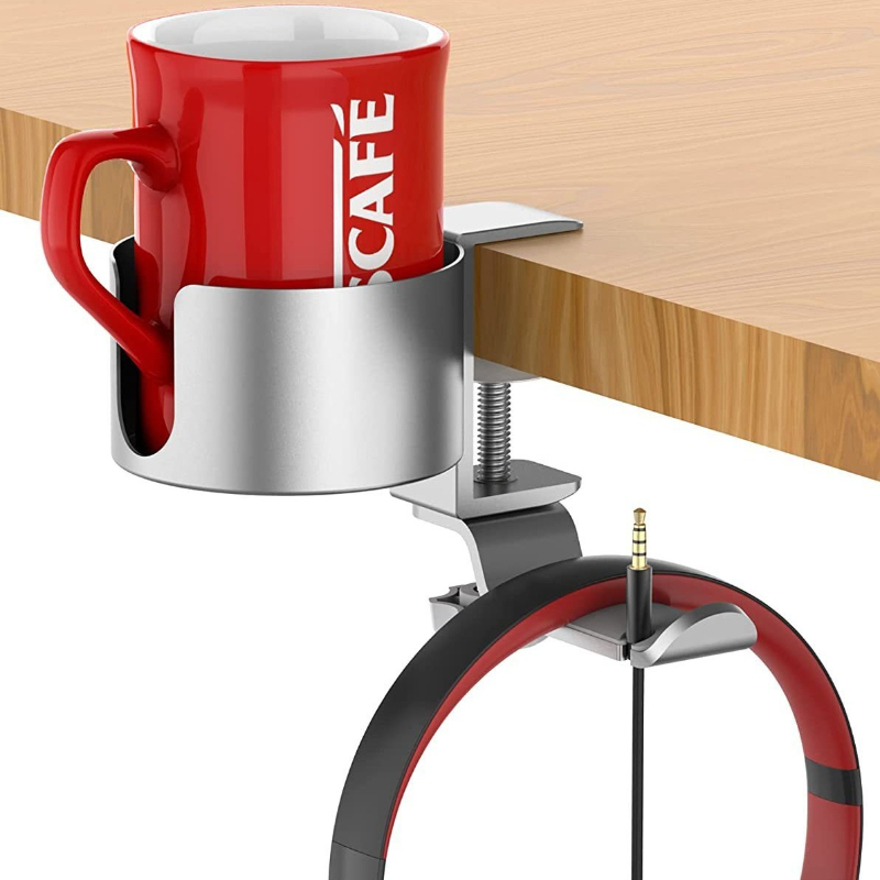 Support de tasse rotatif de qu - Desk Setup Office avis et prix