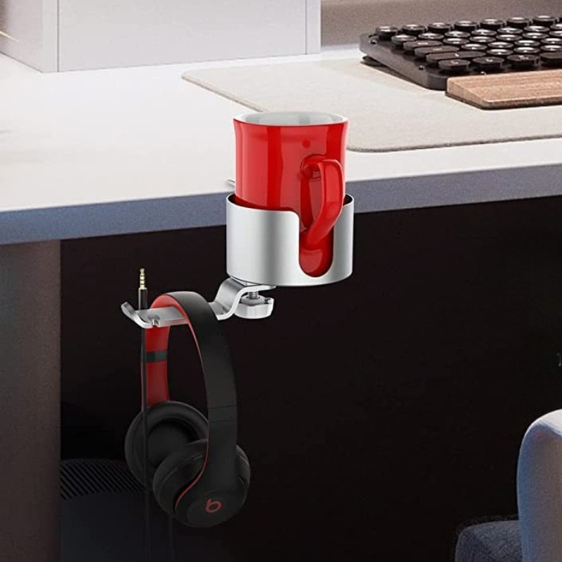 Support de tasse rotatif de qu - Desk Setup Office avis et prix