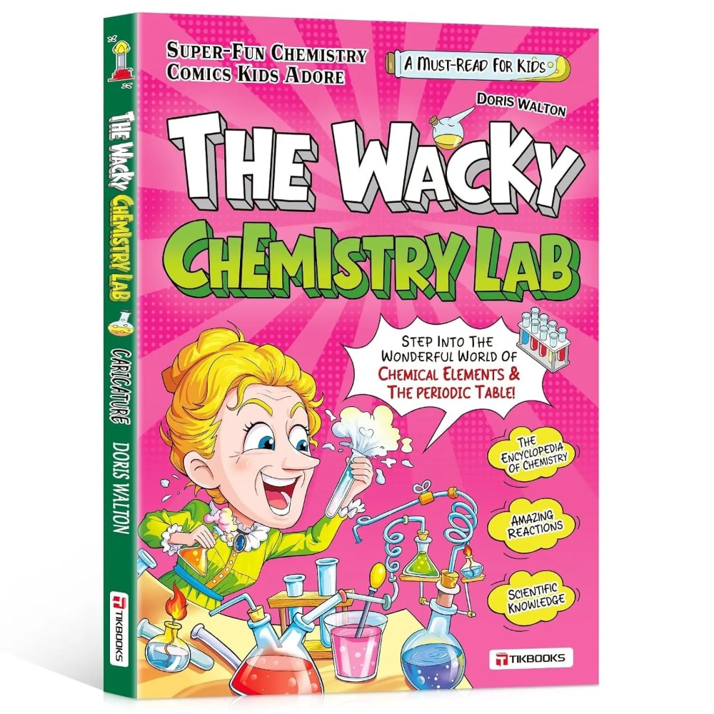 The Wacky Chemistry Lab Englis - Desk Setup Kids avis et prix