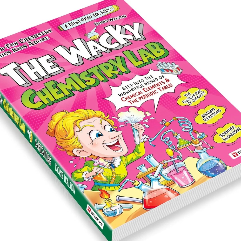 The Wacky Chemistry Lab Englis - Desk Setup Kids avis et prix