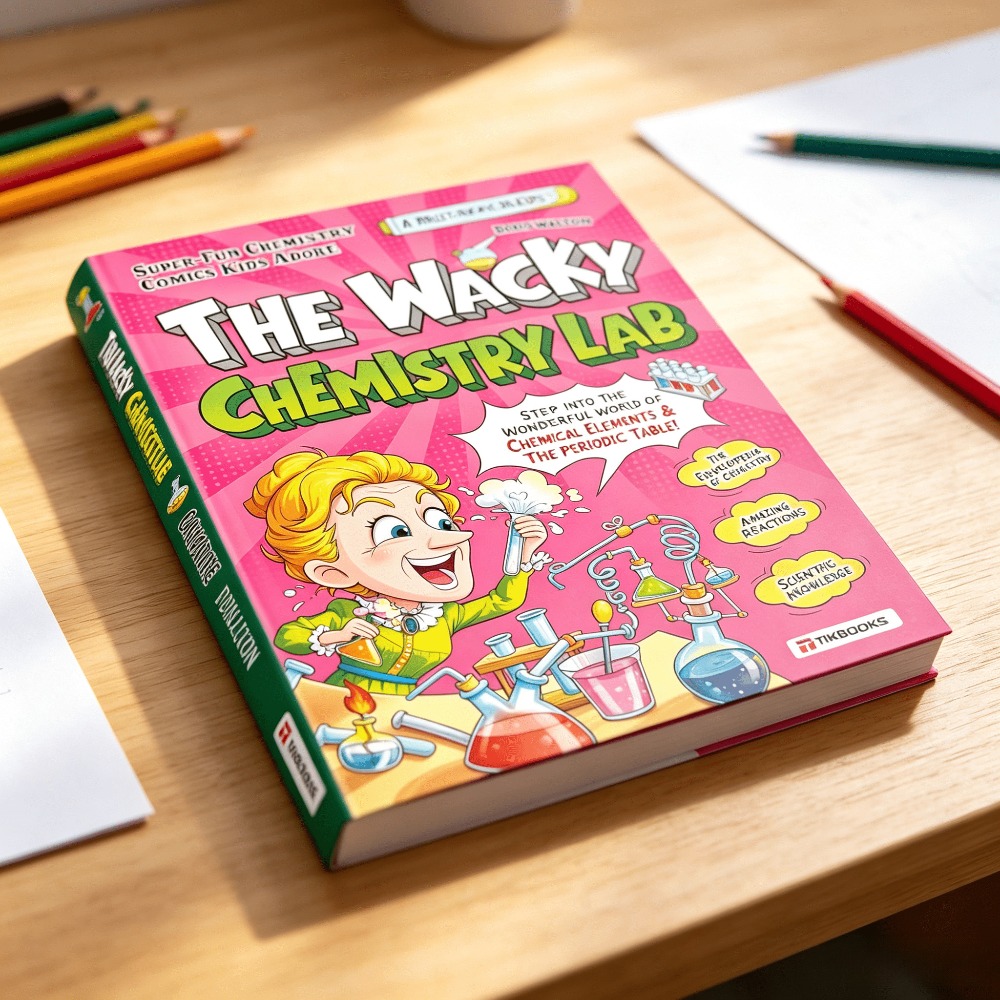 The Wacky Chemistry Lab Englis - Desk Setup Kids avis et prix