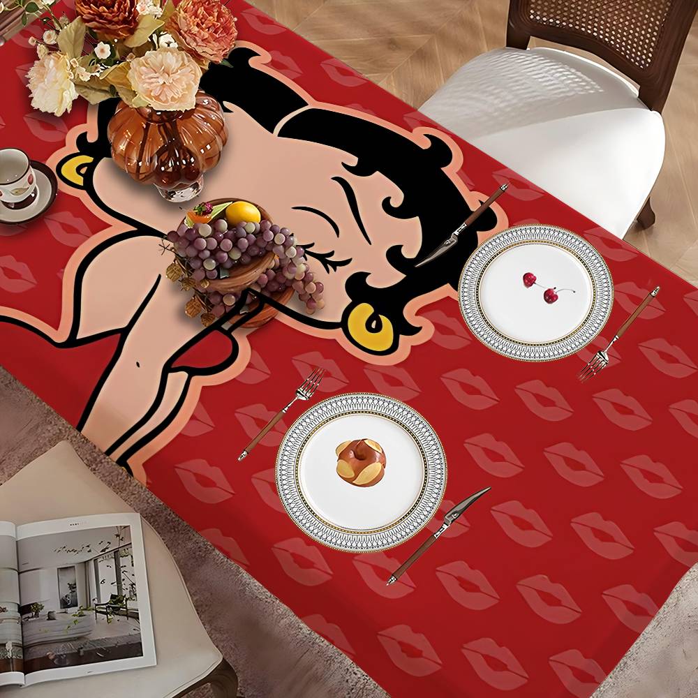 B-Bettys b-boops nappe rectang - Desk Setup Wallpaper avis et prix