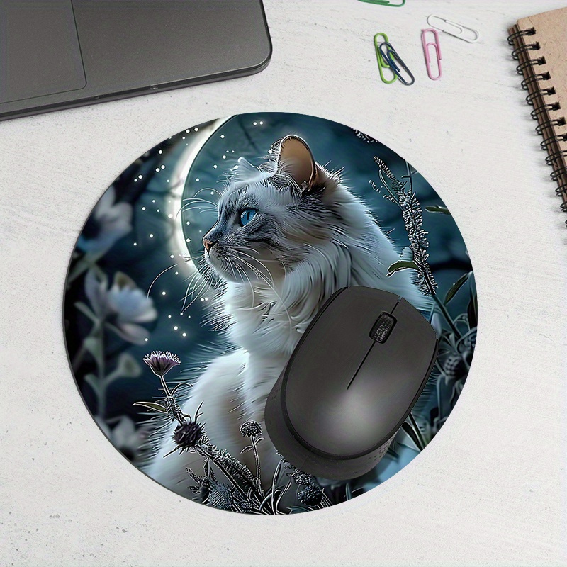 Tapis de souris rond au design - Desk Setup Designer avis et prix