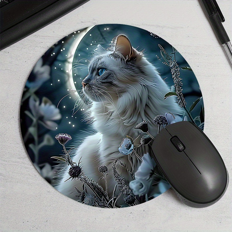 Tapis de souris rond au design - Desk Setup Designer avis et prix