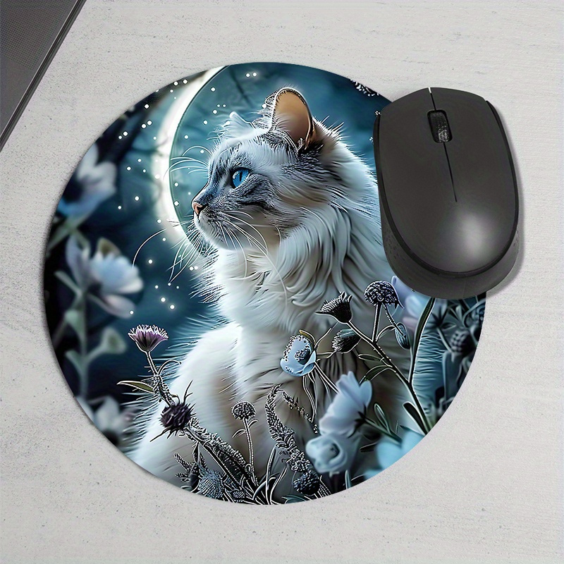 Tapis de souris rond au design - Desk Setup Designer avis et prix