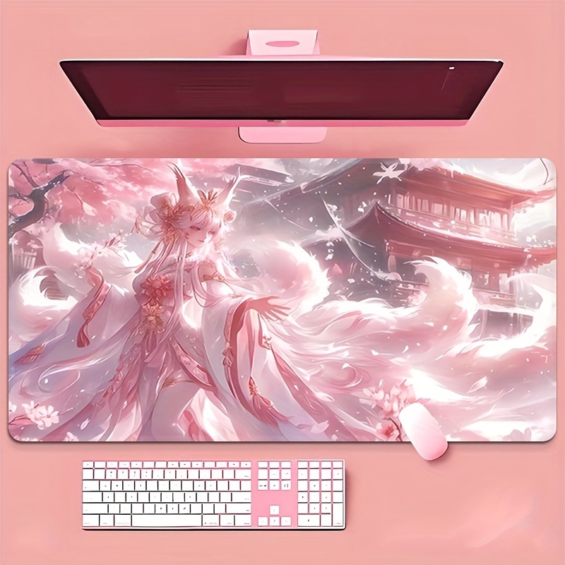 Tapis de bureau Anime Fox Girl - Desk Setup Designer avis et prix
