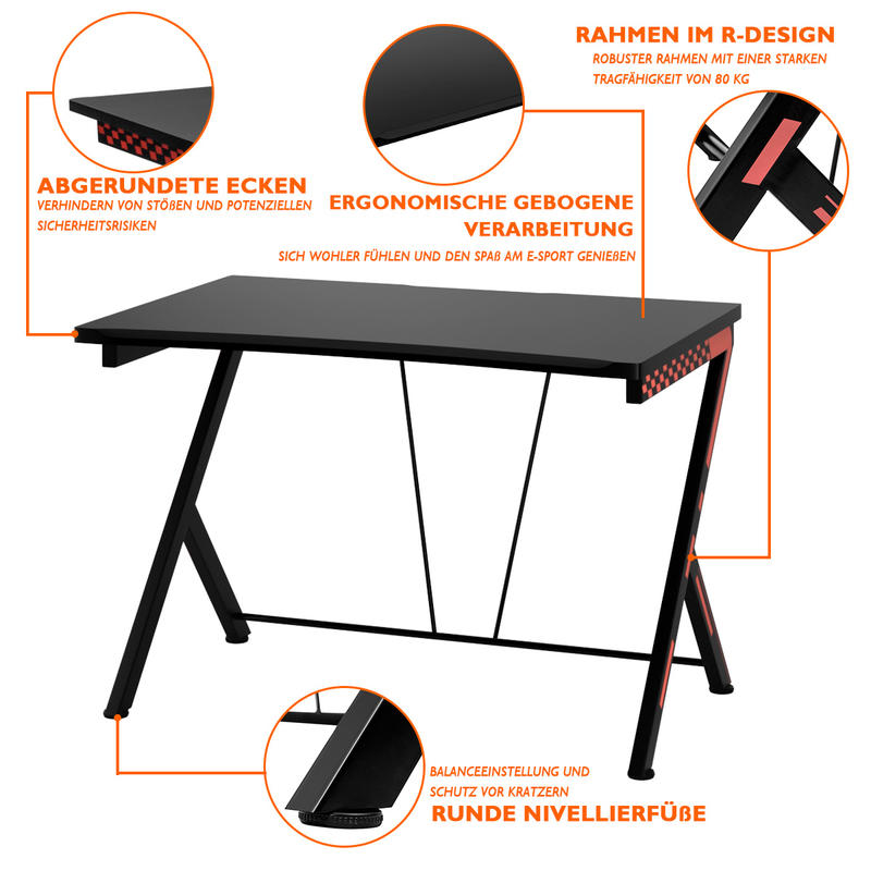 Bureau d'ordinateur ergonomiqu - Desk Setup Designer avis et prix