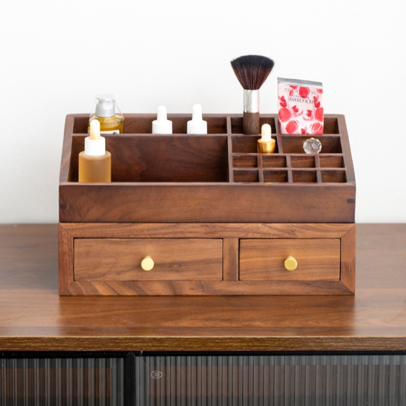 Organisateur double couche en  - Drawer Organizer Bamboo avis et prix