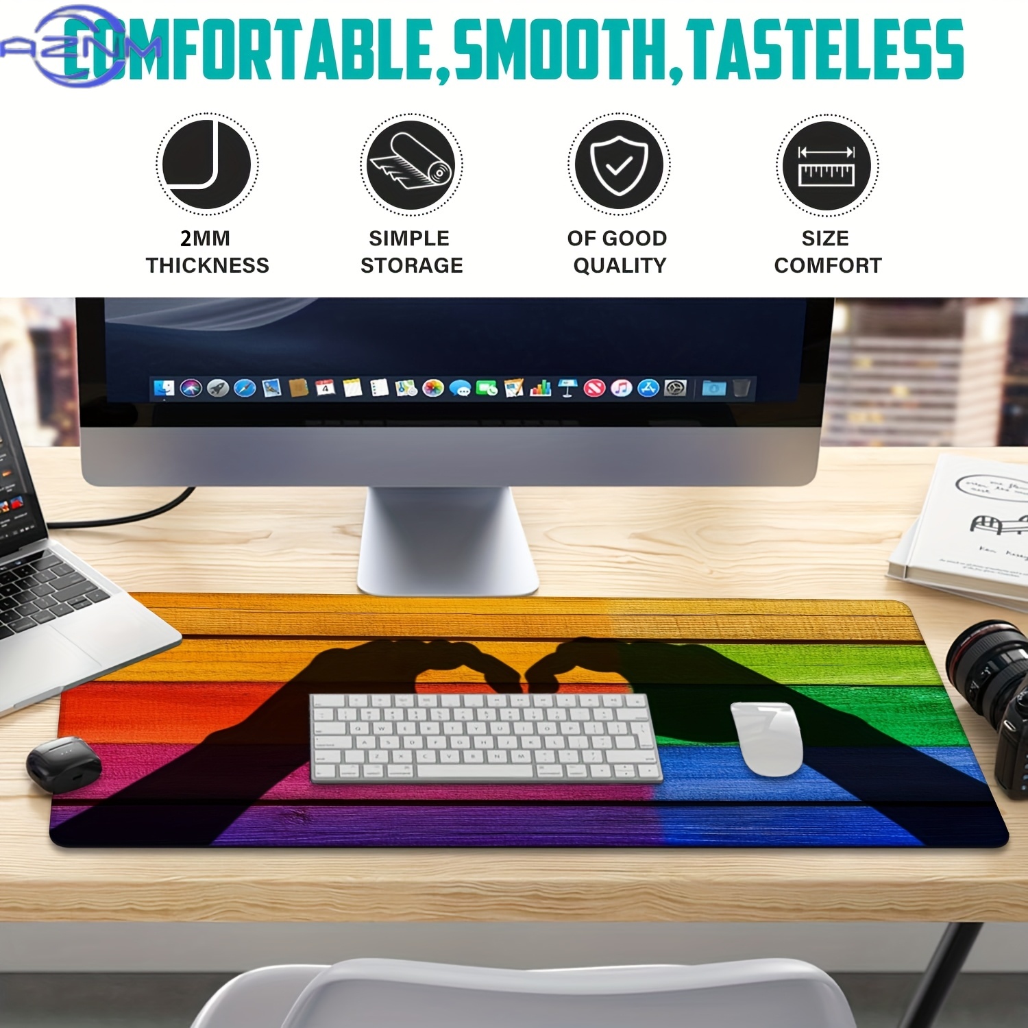 Grand tapis de souris gaming a - Desk Setup Designer avis et prix