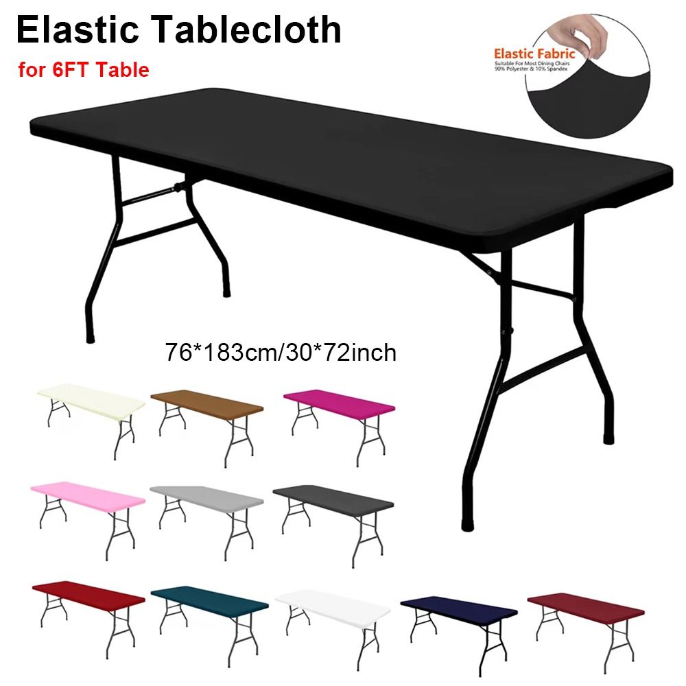 Nappe rectangulaire en spandex - Desk Setup Wallpaper avis et prix