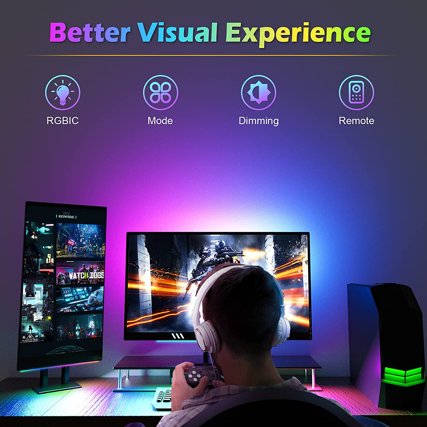 Barre lumineuse RGB Dreamcolor - Desk Setup Rgb avis et prix