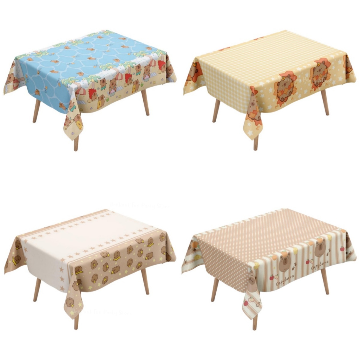 Nappe Capybara mignonne pour e - Desk Setup Kids avis et prix
